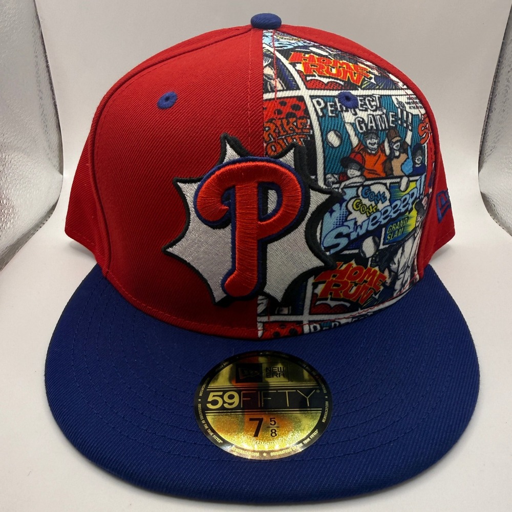New Era 59FIFTY Philadelphia Phillies Players Weekend Comic Hat 7 5/8 60693013